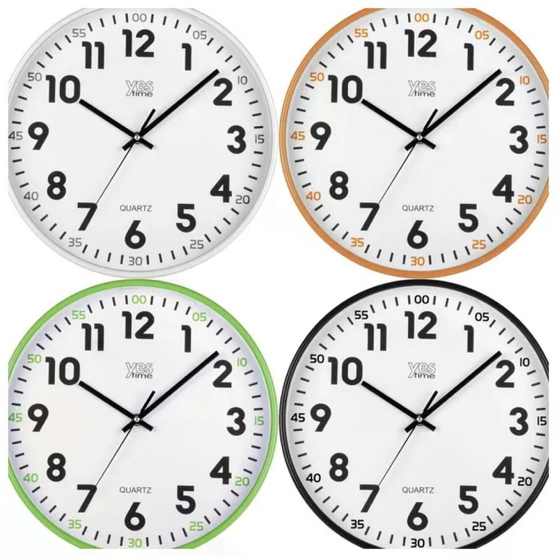 LOWELL Orologio da Parete Lowell 30 cm in ABS – Colore Assortito