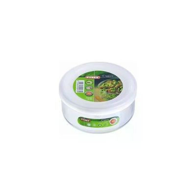Pyrex Contenitore Tondo in Vetro con Coperchio, 12 cm Pyrex Contenitore Tondo in Vetro con Coperchio, 12 cm