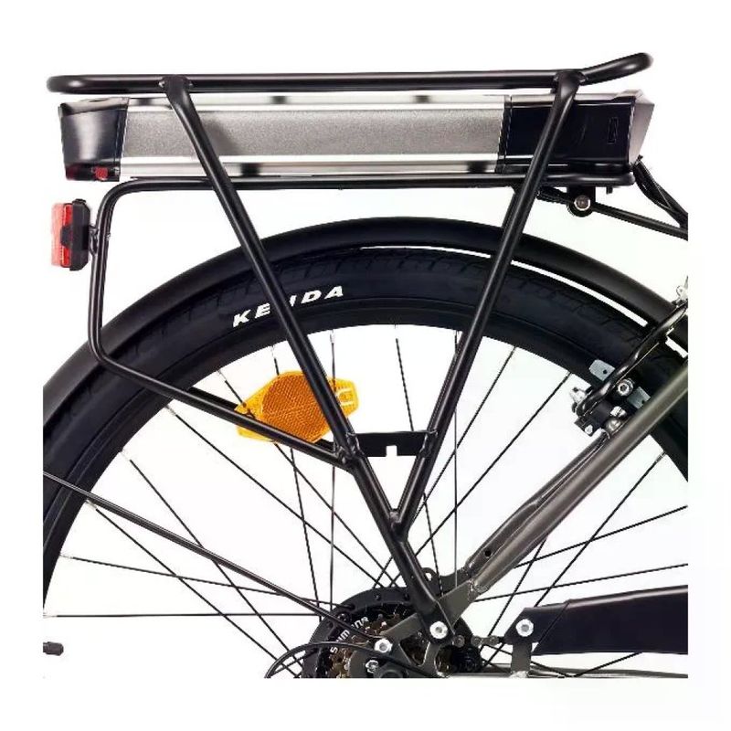 Nilox J5 Plus Steel Portapacchi Posteriore per eBike 26” Nero