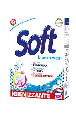 Soft Blue Oxigen Detersivo Igienizzante in Polvere 5,52 kg