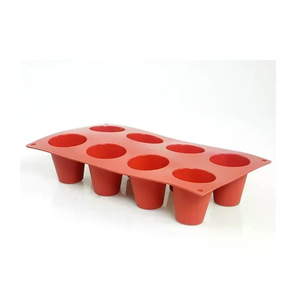 3C CASA Silikomart Classic SF021-C – Stampo in silicone per 8 babà 3C CASA Silikomart Classic SF021-C – Stampo in silicone per 8 babà