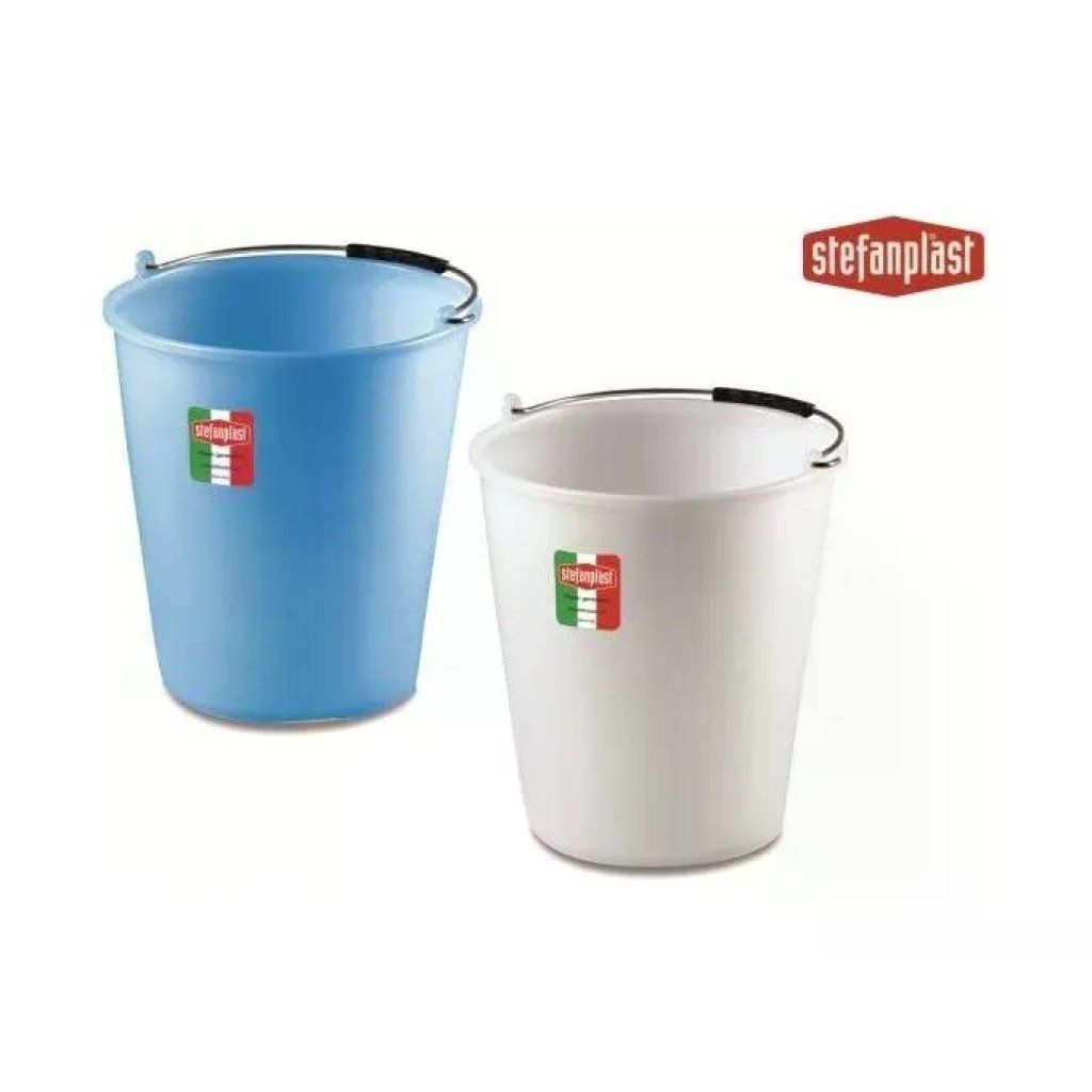 Stefanplast Secchio in Polietilene per Uso Alimentare, 15 L