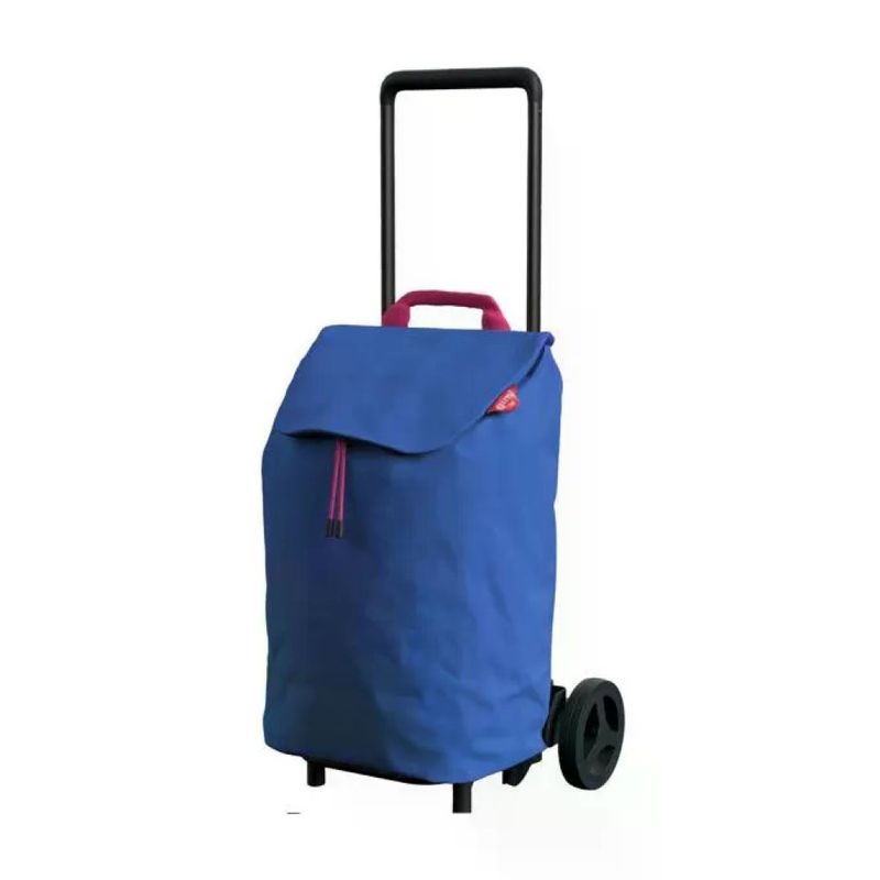 Gimi Easy Carrello Spesa Pieghevole Blu 40 L