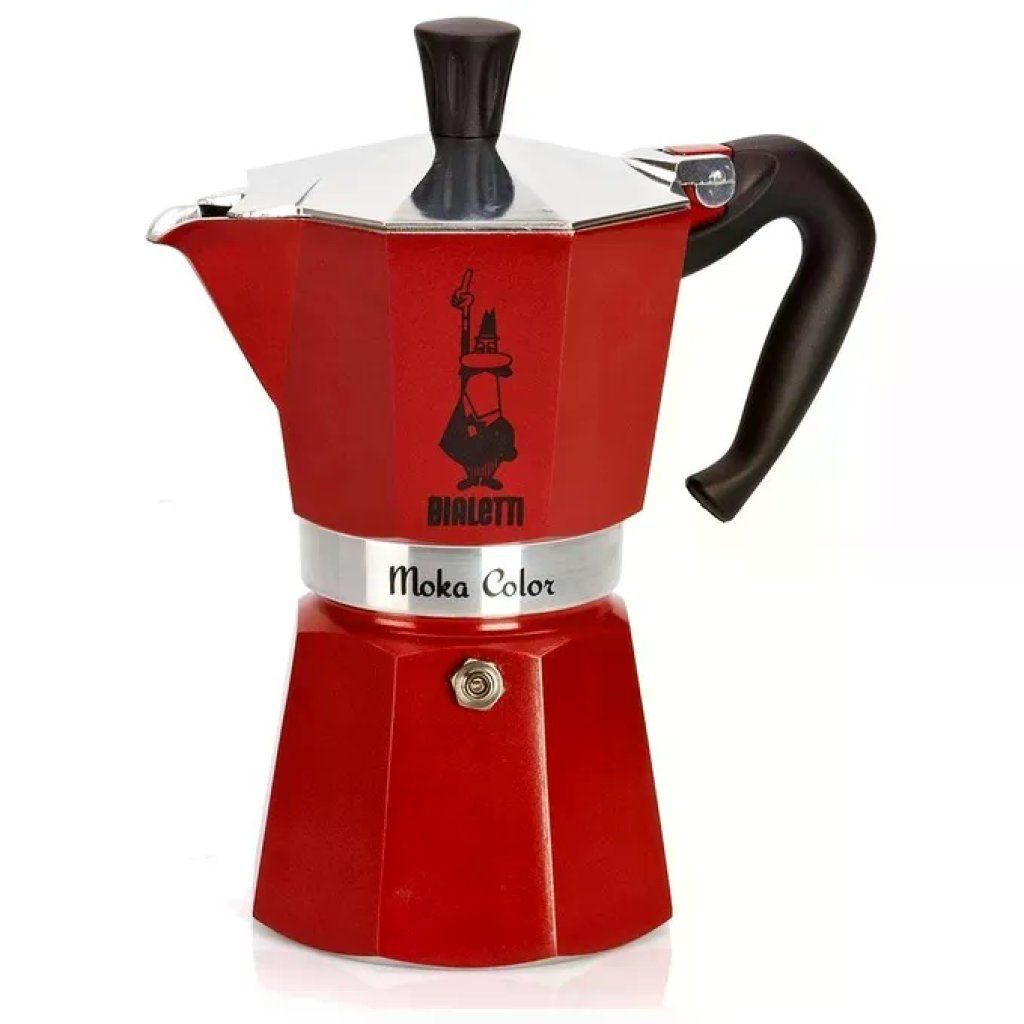 Bialetti Moka Express Rossa – 3 Tazze