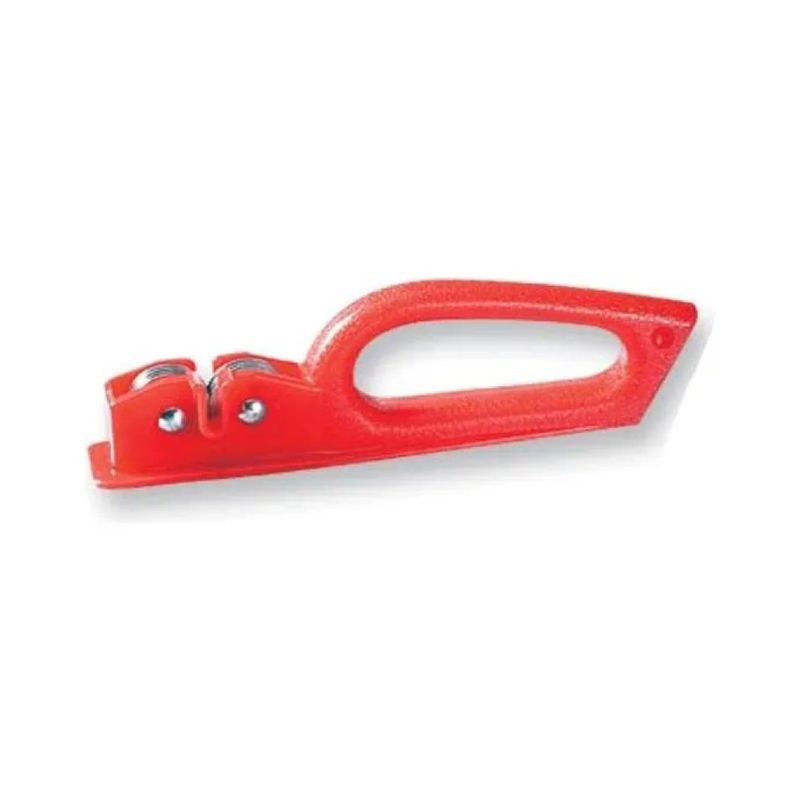 Rigamonti Diamant Affilacoltelli Manuale a Rotelle, 19 cm, Rosso