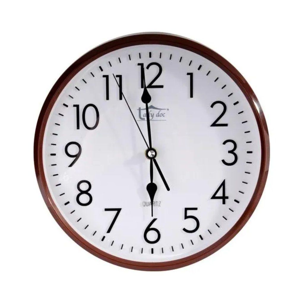 LADY DOC Orologio da parete Lady Doc Coffee 25 cm LADY DOC Orologio da parete Lady Doc Coffee 25 cm