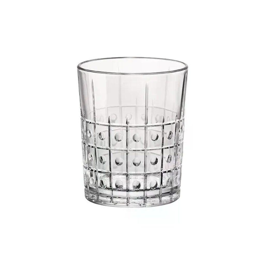 Bormioli Rocco Este Bartender Set 4 Bicchieri DOF Tumbler 39 cl