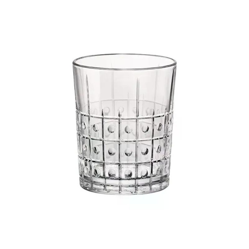 Bormioli Rocco Este Bartender Set 4 Bicchieri DOF Tumbler 39 cl
