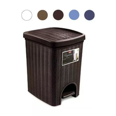 Stefanplast Elegance Pattumiera a Pedale Moka 20 L Stefanplast Elegance Pattumiera a Pedale Moka 20 L