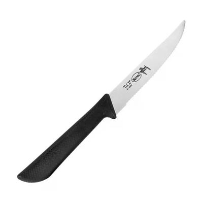 Sanelli Jolly 666206 – Set 6 Coltelli da Bistecca, Lama Microseghettata 12 cm