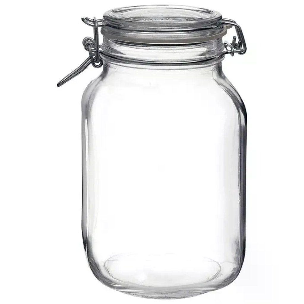 Bormioli Rocco Fido Vaso Ermetico in Vetro 2 L