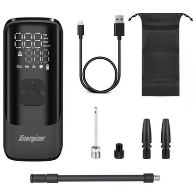 Energizer PAC1000 Compressore d'Aria Portatile 120 PSI con Powerbank