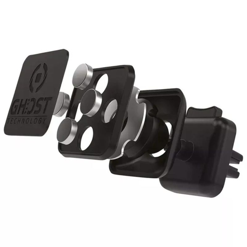 Celly Ghost Supermag Flex Supporto Auto MagSafe Nero