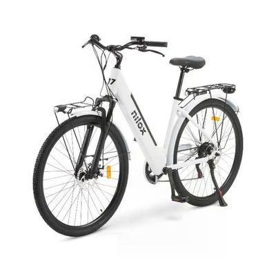 Nilox J7 Bicicletta Elettrica 28” Bianca in Alluminio