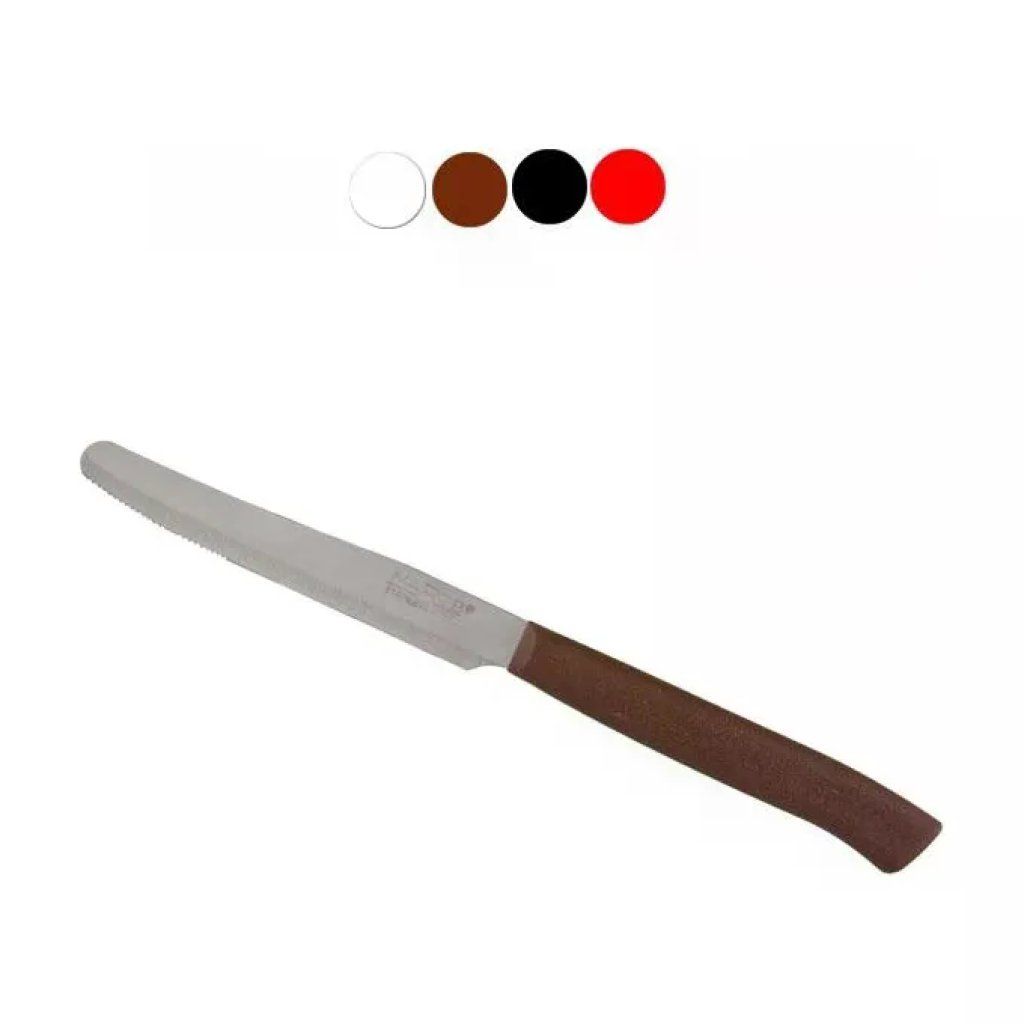 Marietti Coltelli da Tavola Lisci Neri, Set da 6 Marietti Coltelli da Tavola Lisci Neri, Set da 6