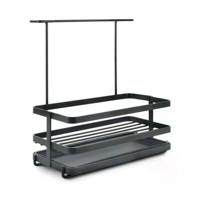 Metaltex Tokyo Lava Organizer per Lavello Nero