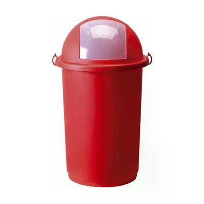 Giganplast 5055M Bidone Immondizia 50 L Verde con Coperchio a Molla