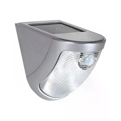Duracell GL020SDU Proiettore Solare LED con Sensore di Movimento, 90 lm, IP44, Argento