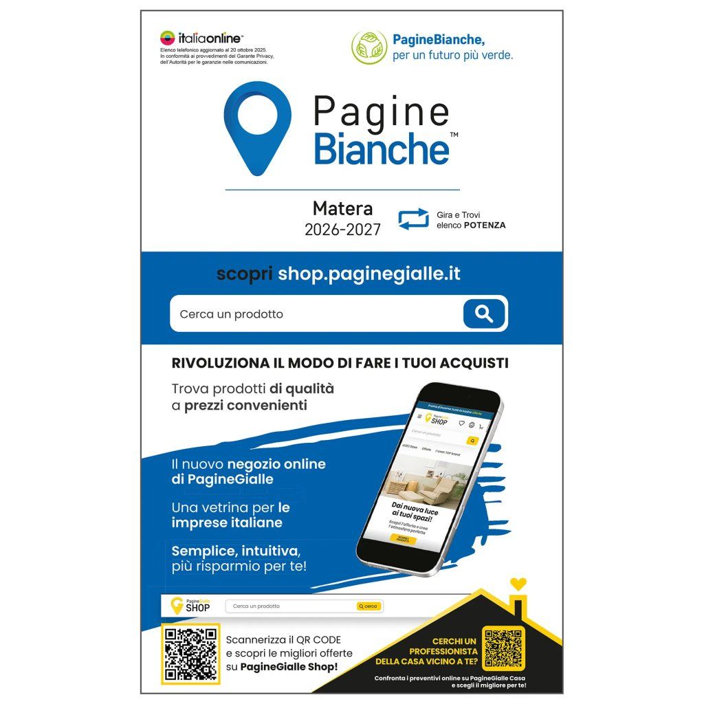 Italiaonline Elenco telefonico - Basilicata - PagineBianche, PagineGialle e TuttoCittà