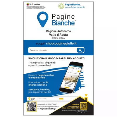 Italiaonline Elenco telefonico - Valle d'Aosta - PagineBianche, PagineGialle e TuttoCittà