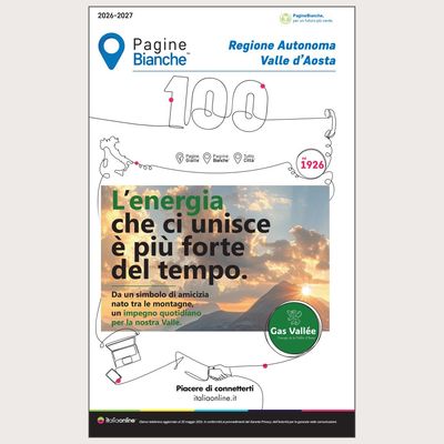 Italiaonline Elenco telefonico - Valle d'Aosta - PagineBianche, PagineGialle e TuttoCittà