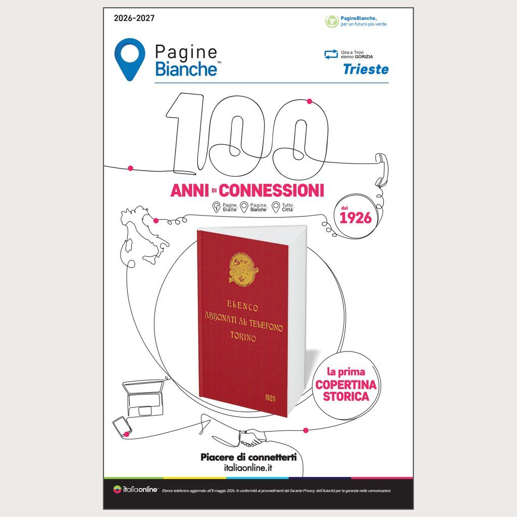 Italiaonline Elenco telefonico - Friuli - PagineBianche, PagineGialle e TuttoCittà, Volume: TRIESTE