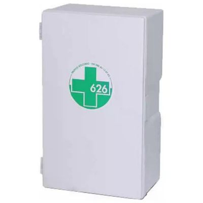 PVS CPS519 Armadietto Pronto Soccorso in Plastica, Bianco, per Aziende fino a 2 Lavoratori