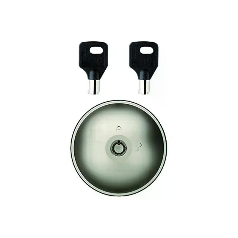 Meroni UFO² Lucchetto Antifurto Manuale per Furgoni – Nichel