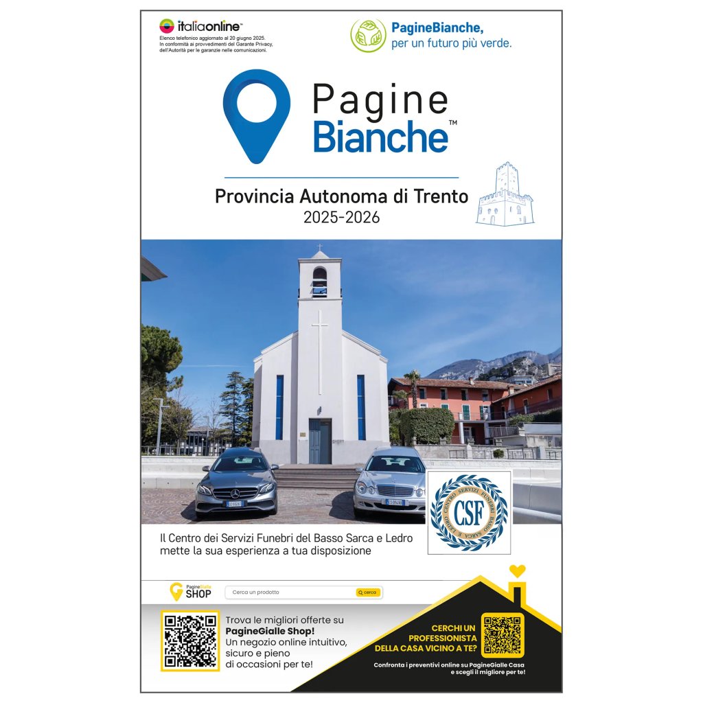 Italiaonline Elenco telefonico - Trentino - PagineBianche, PagineGialle e TuttoCittà