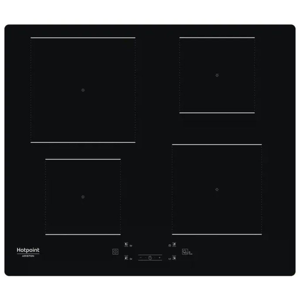 Hotpoint HQ5660SNE Piano Cottura a Induzione 60 cm Nero
