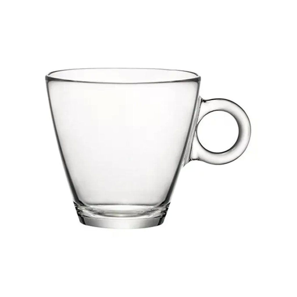 Bormioli Easy Bar – Tazzina da espresso in vetro, 10 cl