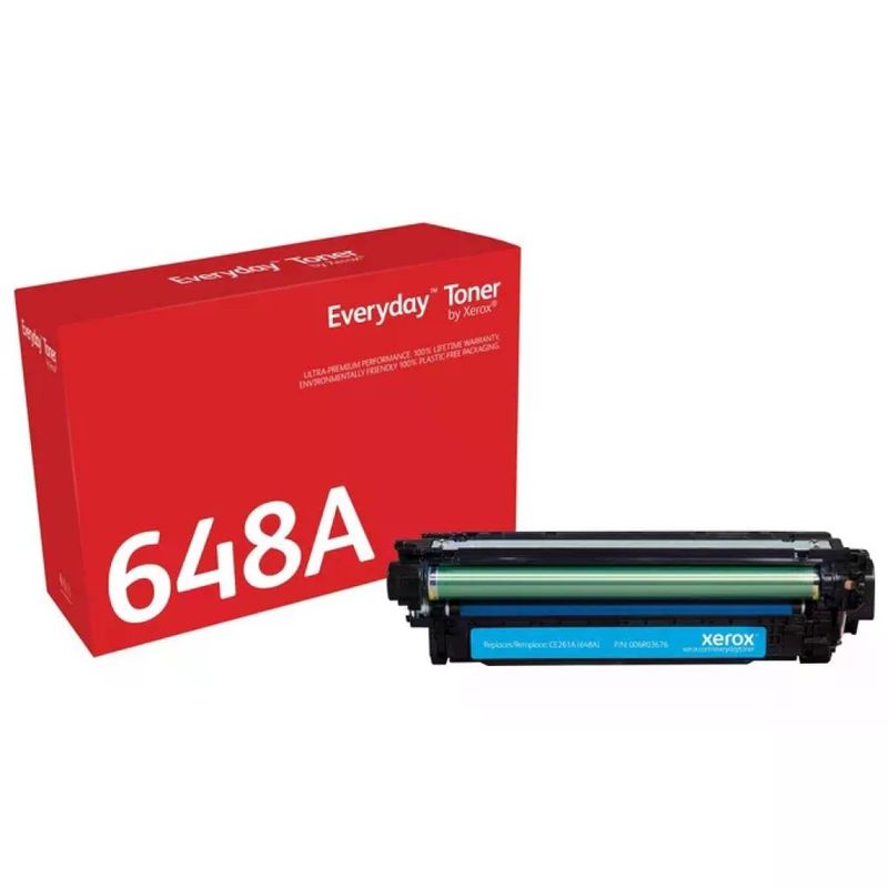 Xerox 006R03676 Everyday Toner compatibile HP 648A CE261A Capacita' standard 11000 pagine colore Ciano
