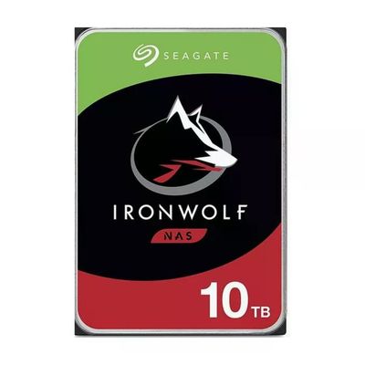 Seagate ST10000VN000 IronWolf Disco rigido interno 10 TB 7200 rpm 256 MB 3.5'' SATA III colore Nero