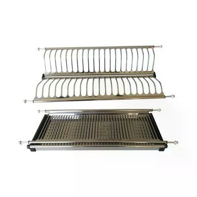 METAL STYLE 89833 Scolapiatti da Pensile in Acciaio Inox Cromato, Regolabile fino a 56 cm con Raccogligocce METAL STYLE 89833 Scolapiatti da Pensile in Acciaio Inox Cromato, Regolabile fino a 56 cm con Raccogligocce