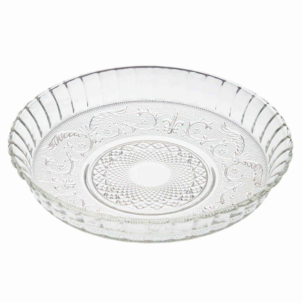 VDE Imperial Daily – Piatto da portata tondo in vetro 30 cm