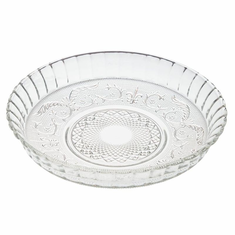 VDE Imperial Daily – Piatto da portata tondo in vetro 30 cm
