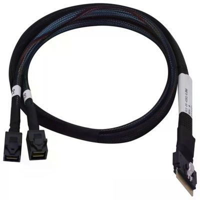 Microchip Technology 2304900-R Cavo SAS Interno 0,8 m SlimSAS ×8 (SFF-8654) a 2MiniSAS HD ×4 (SFF-8643 Microchip Technology 2304900-R Cavo SAS Interno 0,8 m SlimSAS ×8 (SFF-8654) a 2MiniSAS HD ×4 (SFF-8643