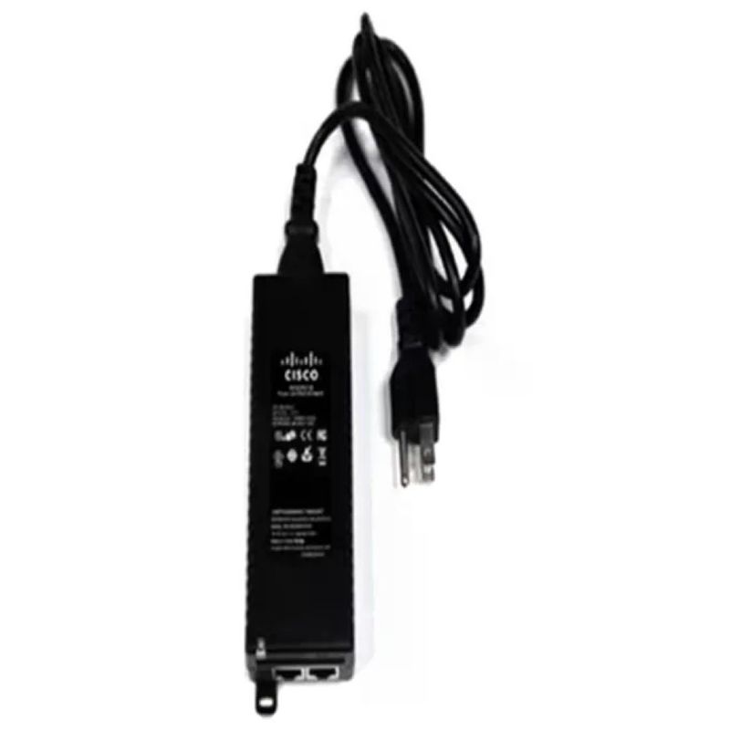 Cisco AIR-PWRINJ7= Power Injector 802.3bt 5G mGig Ethernet Accessorio di Rete Nero Cisco AIR-PWRINJ7= Power Injector 802.3bt 5G mGig Ethernet Accessorio di Rete Nero