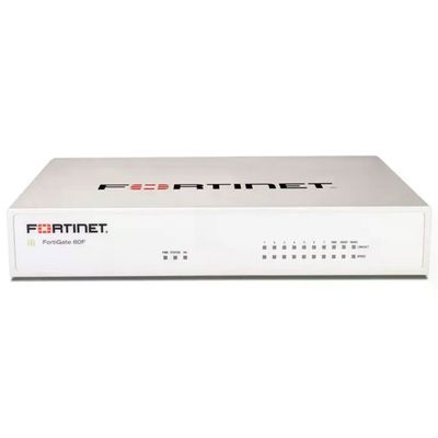 Fortinet FG61F Firewall 10 Gbps 700 Mbps Protezione Minacce FortiGate-61F