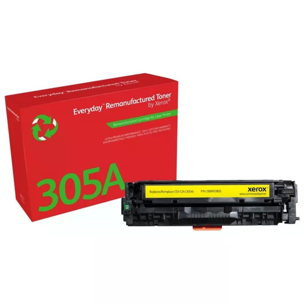 Xerox 006R03805 Everyday Toner compatibile HP 305A CE412A resa 2600 pagine colore Giallo