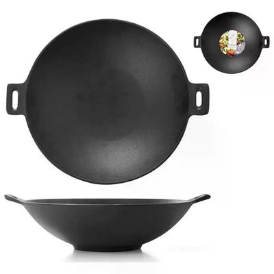 Wok in Ghisa da 30 cm con Manici