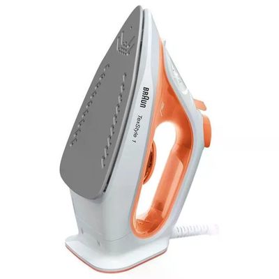 Braun SI1009OR TexStyle 1 Ferro da stiro a vapore Piastra Antiaderente 1900W 220ml colore Arancione Braun SI1009OR TexStyle 1 Ferro da stiro a vapore Piastra Antiaderente 1900W 220ml colore Arancione