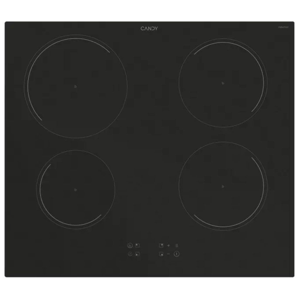 Candy CI642C-E1 Idea - Piano cottura induzione, 59 cm, 4 zone, funzione Booster, Power Management