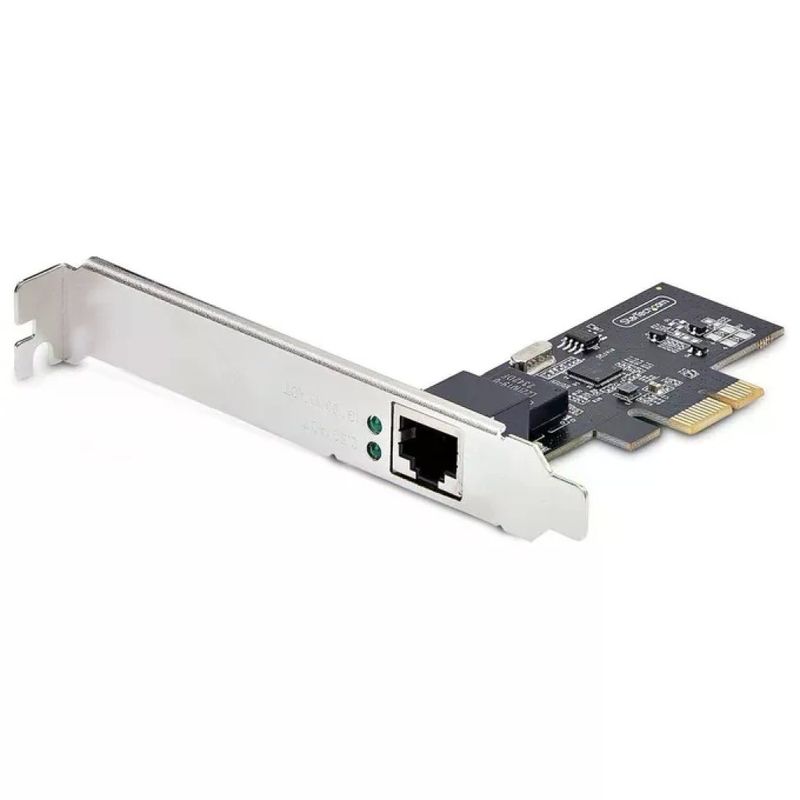STARTECH.COM StarTech PR12GI-NETWORK-CARD Scheda di Rete PCIe 1 Porta 2.5 Gbps Intel I225-V NBASE-T Multi STARTECH.COM StarTech PR12GI-NETWORK-CARD Scheda di Rete PCIe 1 Porta 2.5 Gbps Intel I225-V NBASE-T Multi