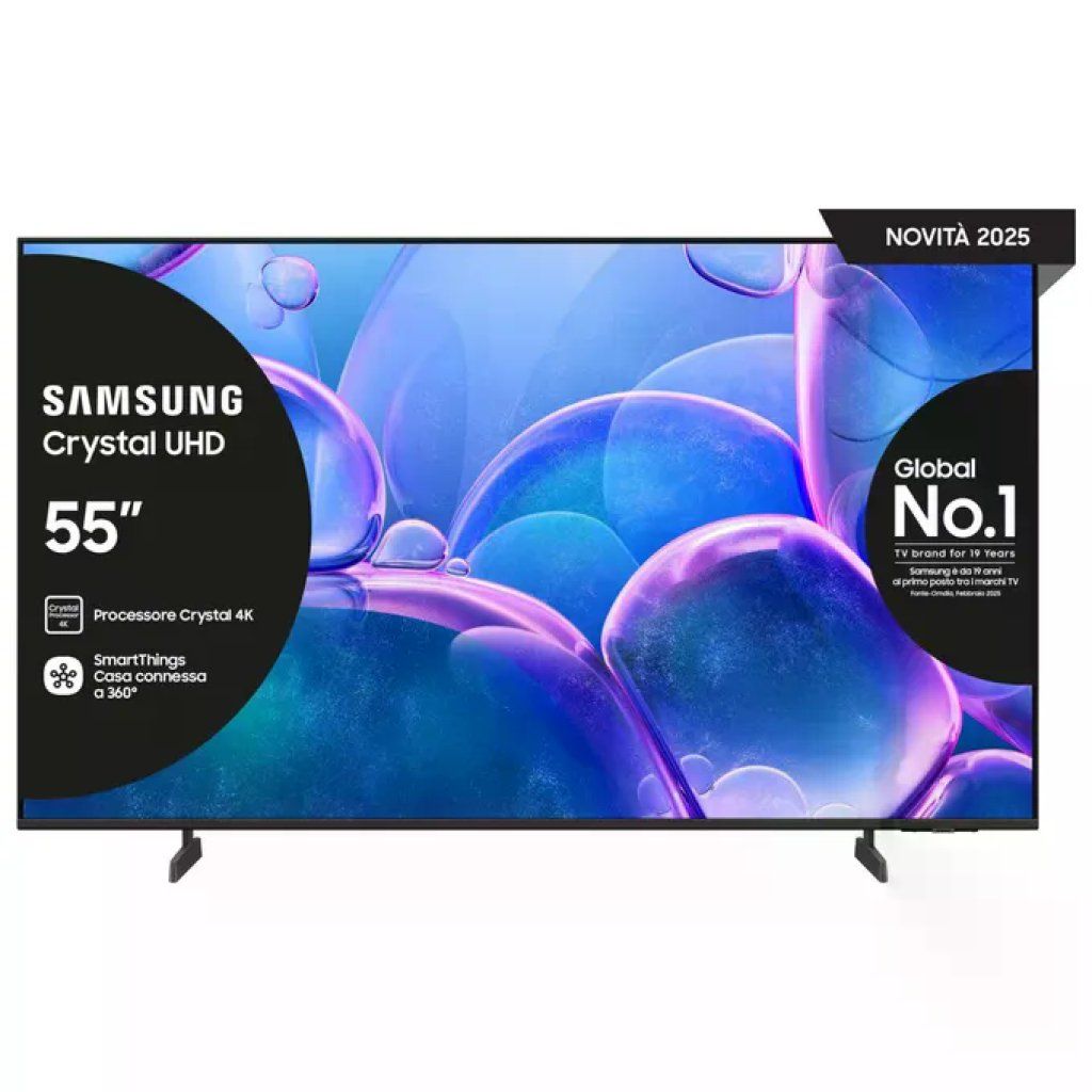 Samsung UE55U7000FUXZT Crystal UHD Smart TV 55'' 4K HDR Crystal Processor 4K Tizen Wi-Fi colore Nero Samsung UE55U7000FUXZT Crystal UHD Smart TV 55'' 4K HDR Crystal Processor 4K Tizen Wi-Fi colore Nero