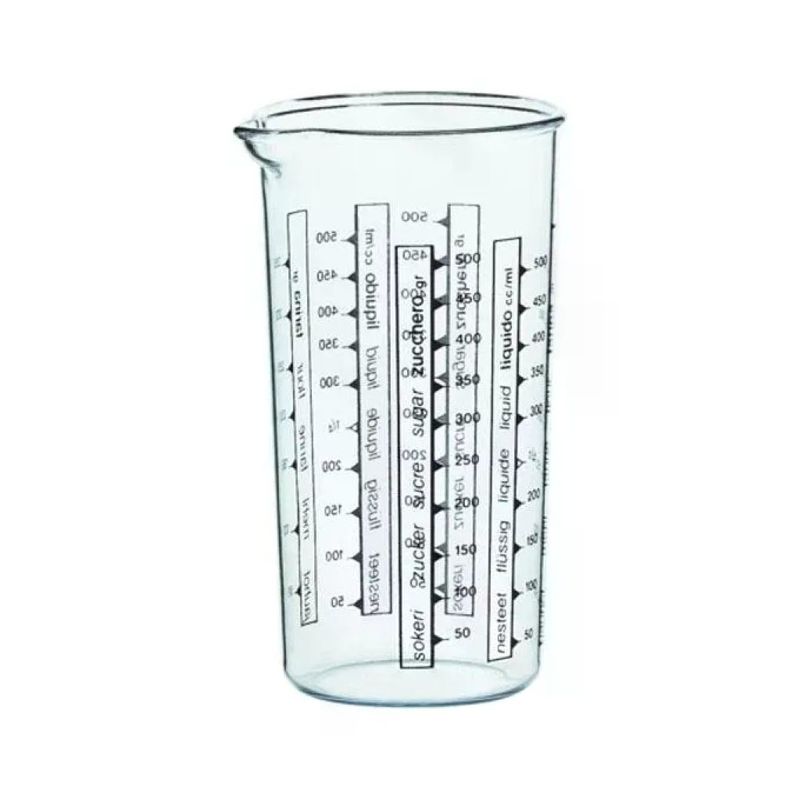 Cosmoplast CO-413-12 Caraffa Graduata 500 ml con Beccuccio
