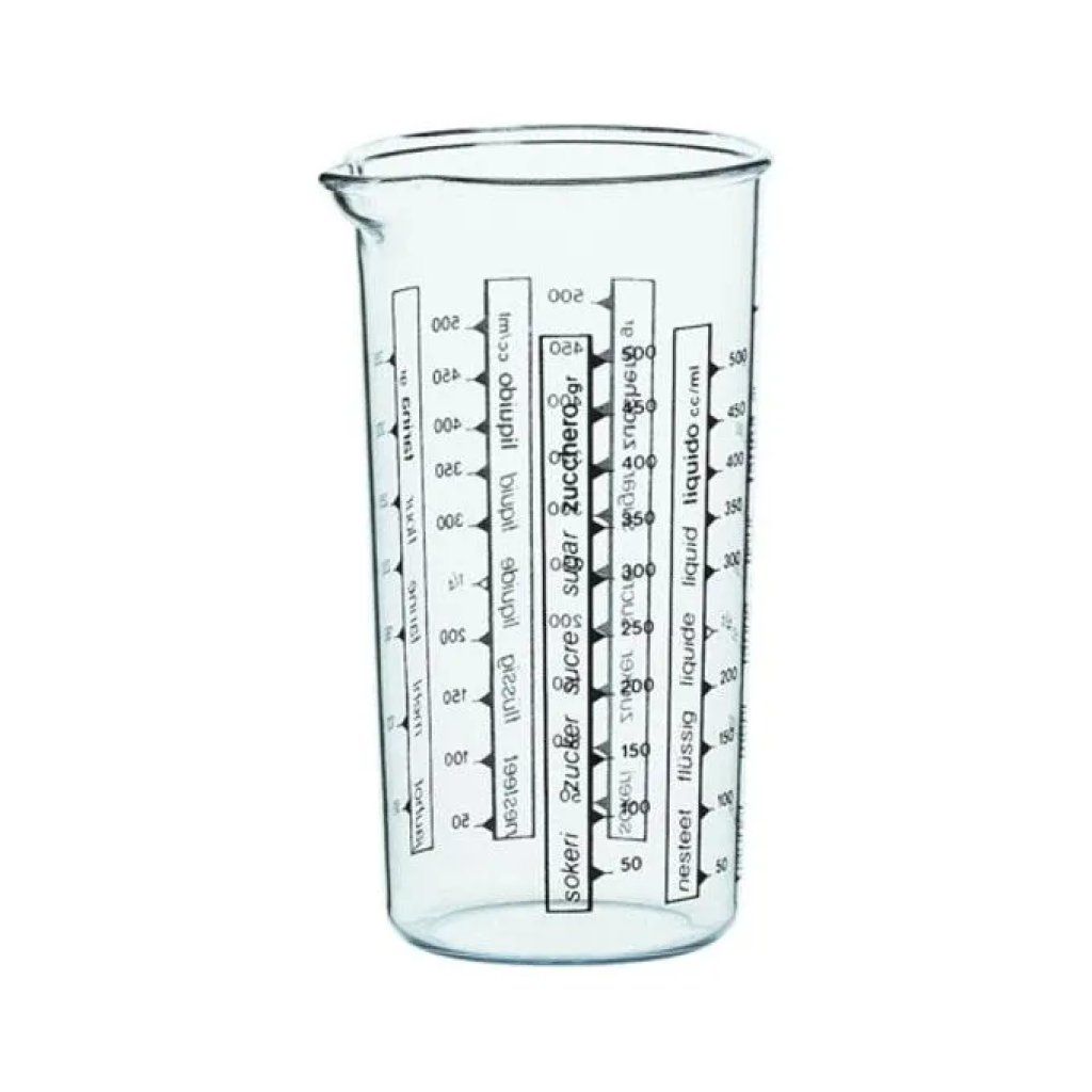Cosmoplast Caraffa Graduata Trasparente 500 ml