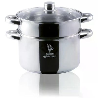 Aeternum La Divina Vaporiera in Acciaio Inox 22 cm