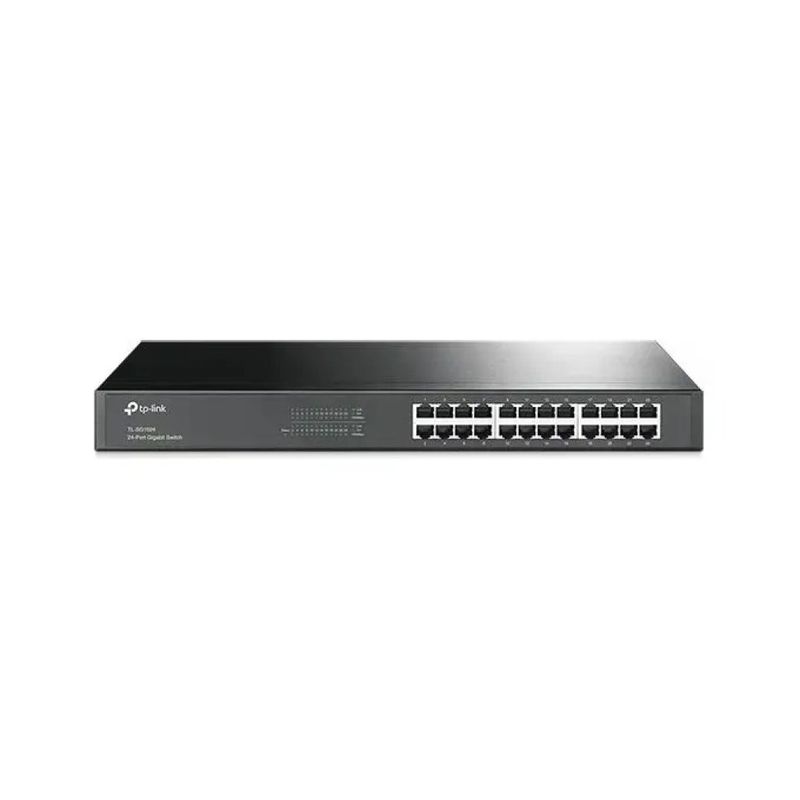 TP-Link TL-SG1024 Switch Gigabit 24 porte, non gestito, rack 19" 1U, nero