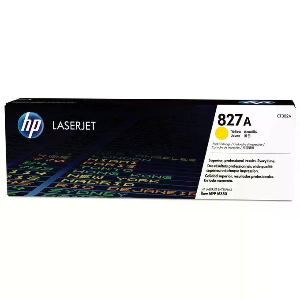 HP Toner Originale HP 827A Giallo – Fino a 32.000 pagine